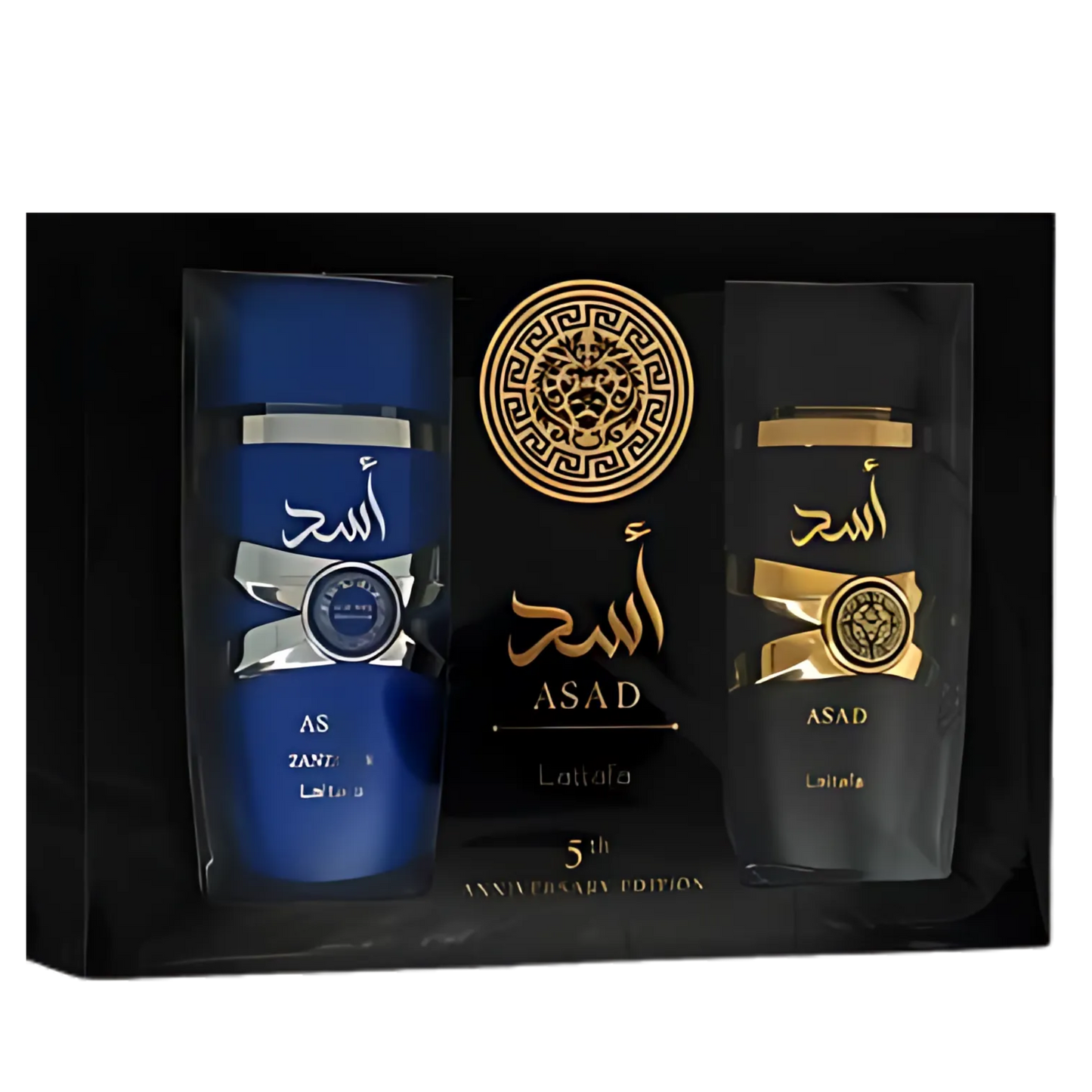SET REGALO CON ASAD & ASAD ZANZIBAR EAU DE PARFUM (2X100ML)