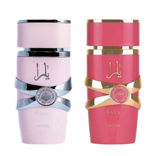 SET REGALO CON YARA & YARA CANDY EAU DE PARFUM (2X100ML)