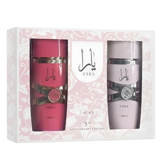 SET REGALO CON YARA & YARA CANDY EAU DE PARFUM (2X100ML)